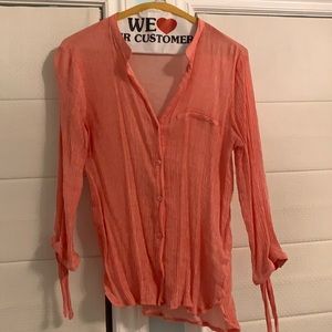 Zara button down shirt